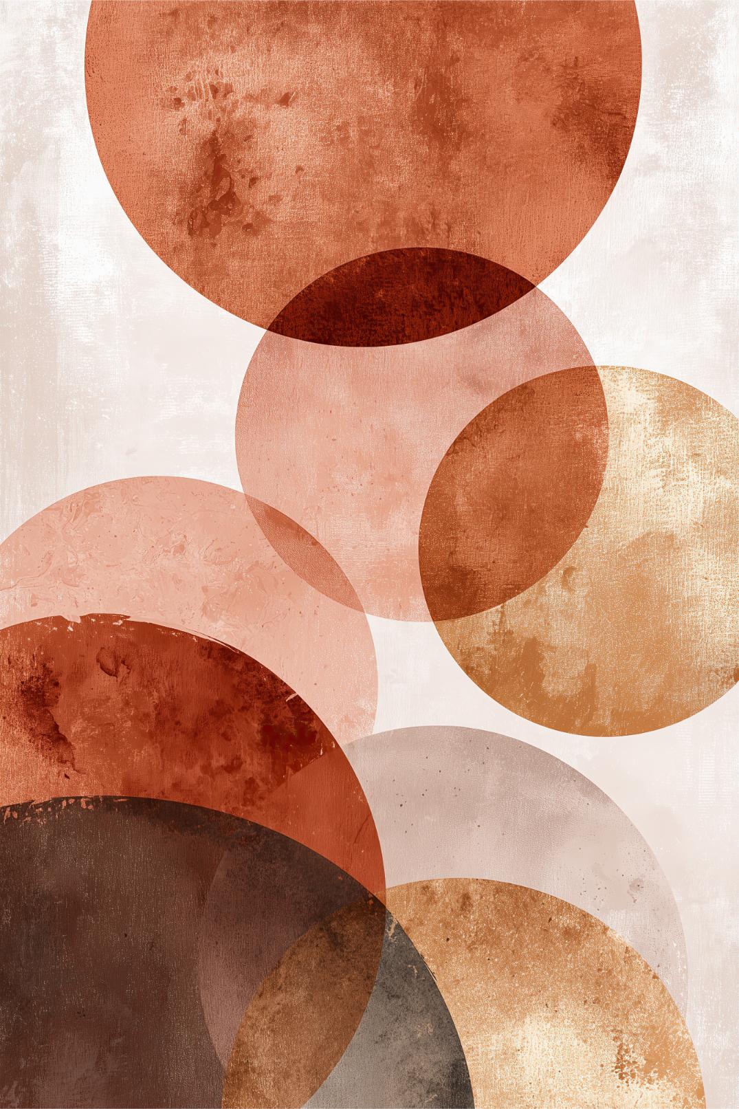 Terracotta Moon Cluster