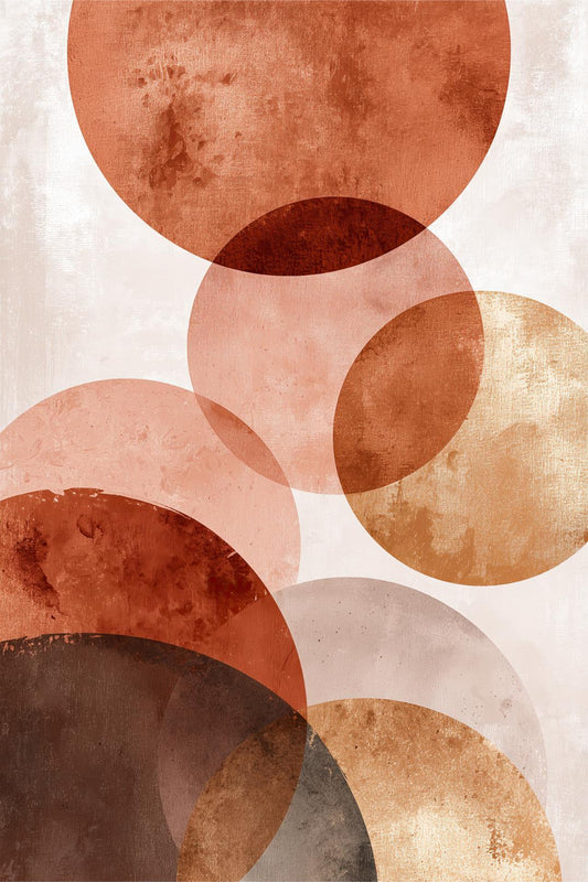 Terracotta Moon Cluster