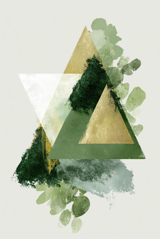 Overlapping Triangle Bloom