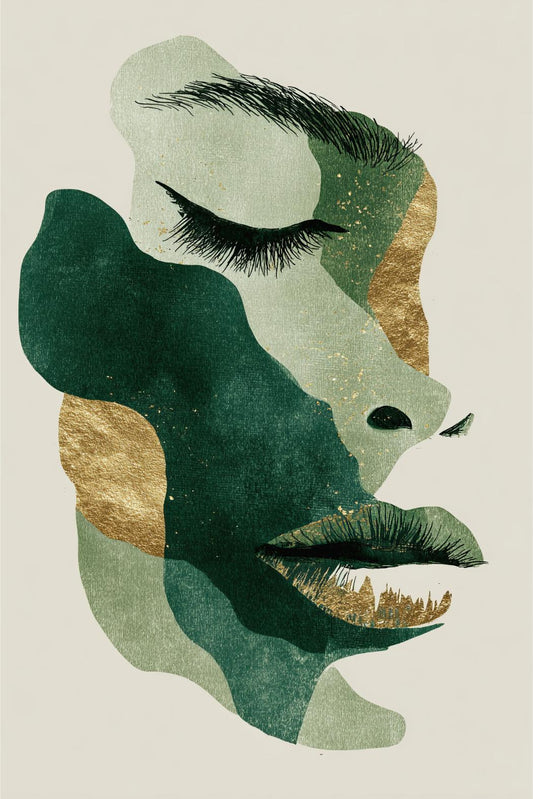 Golden Gaze in Sage