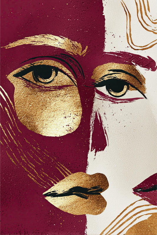 Golden Gaze Close-Up