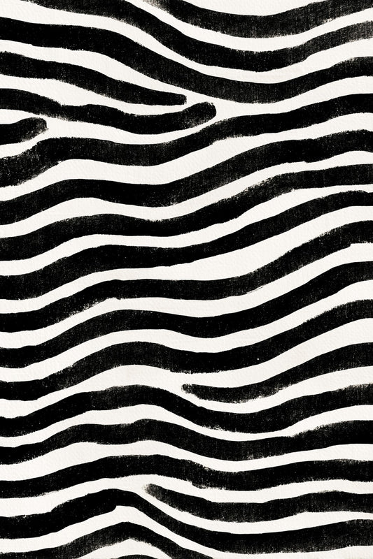 Zebra Wave Lines