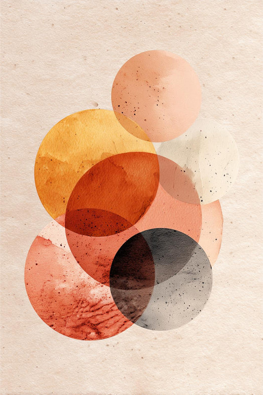 Terracotta Circle Cluster