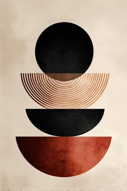 Stacked Sun and Moon Totem