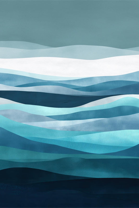 Teal Ocean Layers