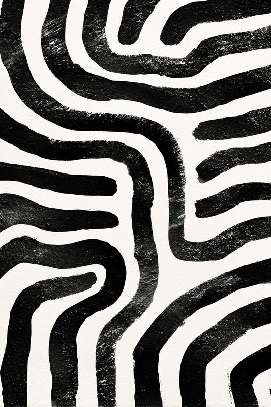 Organic Wave Swirl