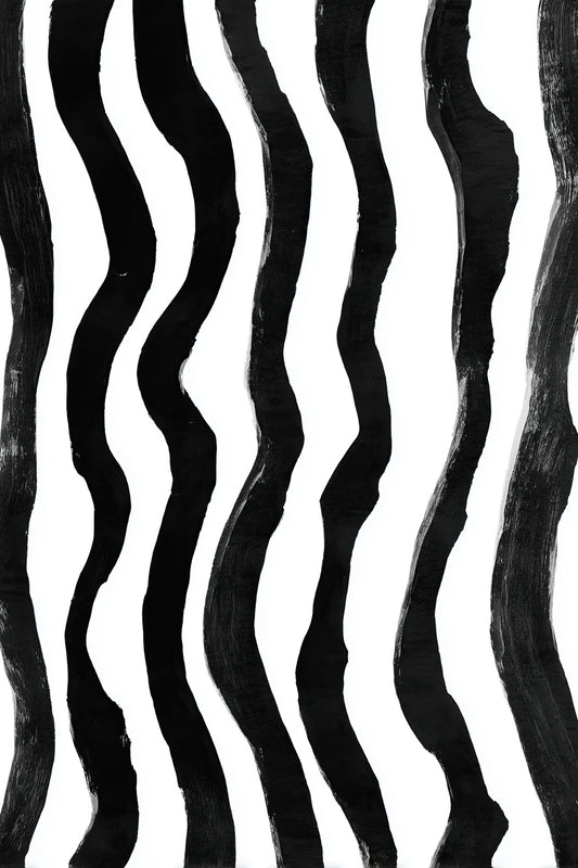 Vertical Wave Stripes