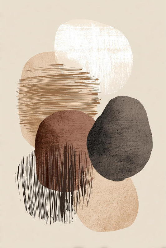 Earth Tone Bloom Cluster
