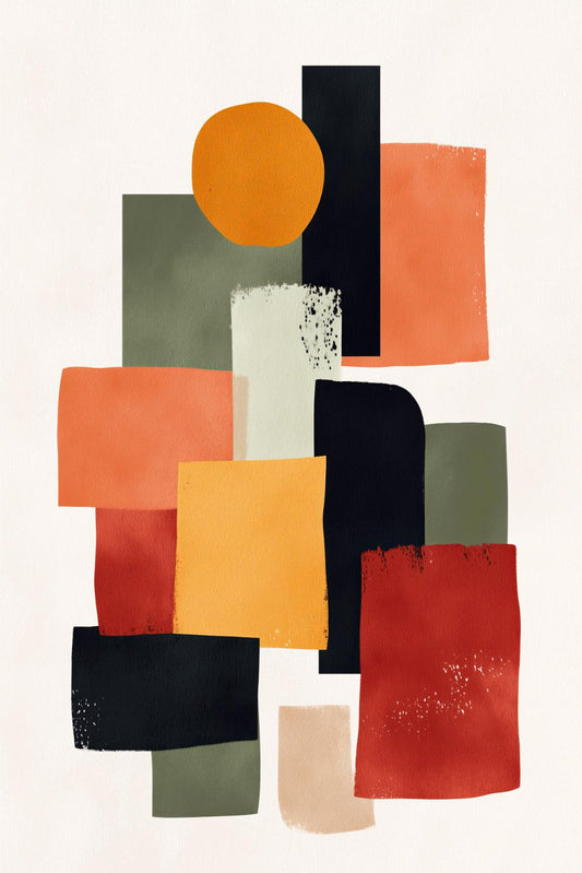 Color Block Collage
