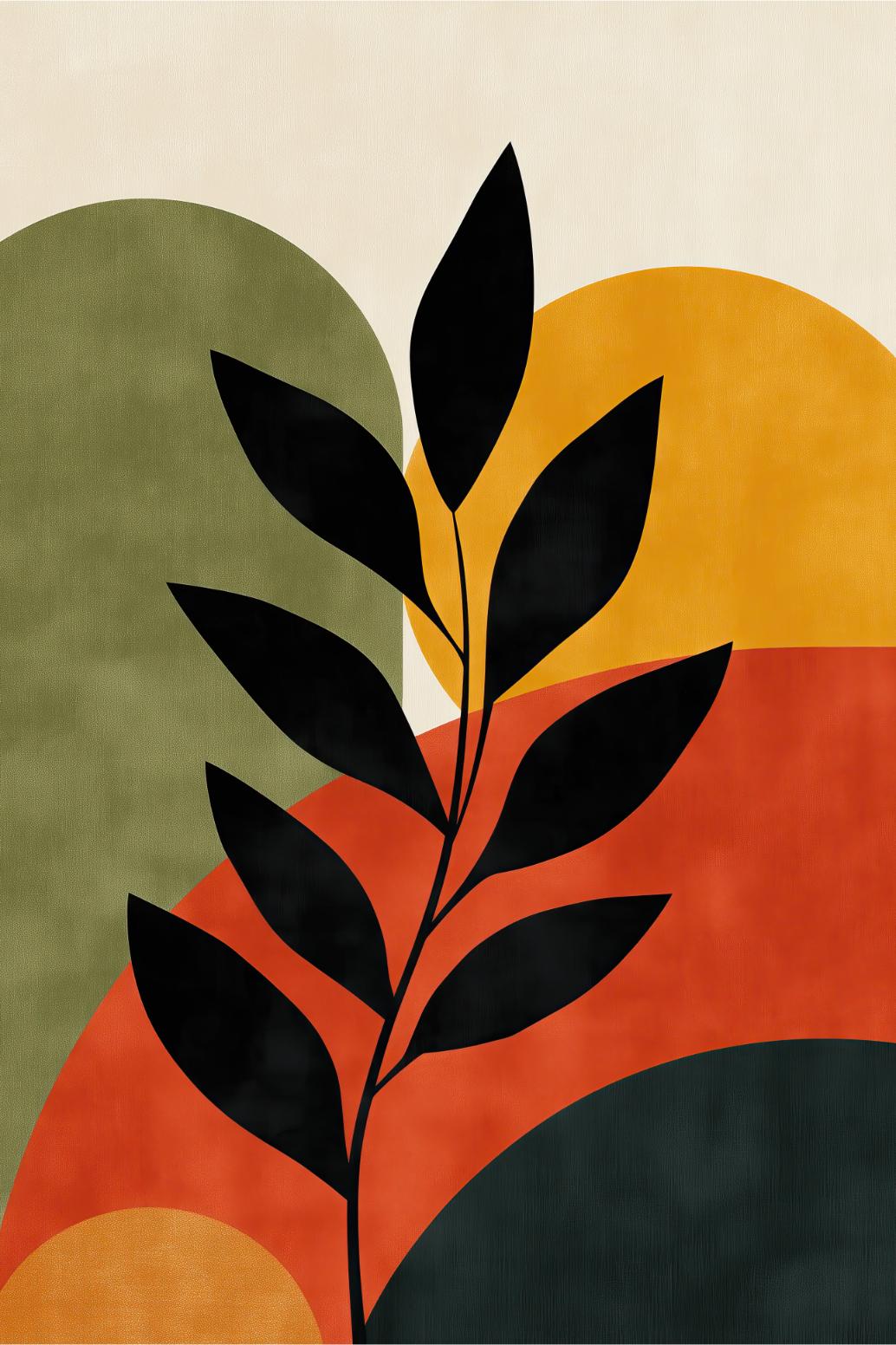 Branch on Olive Gradient