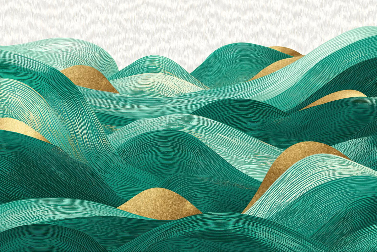 Emerald Ocean Waves
