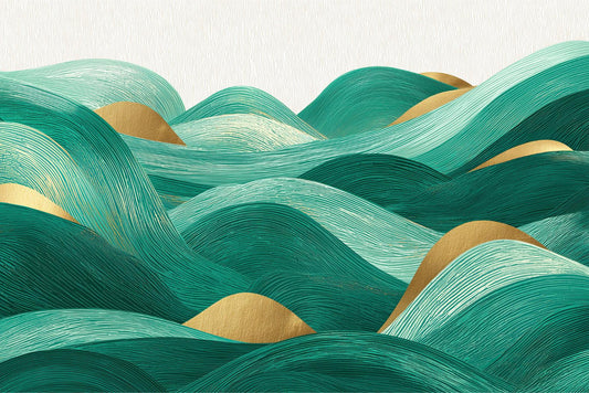 Emerald Ocean Waves