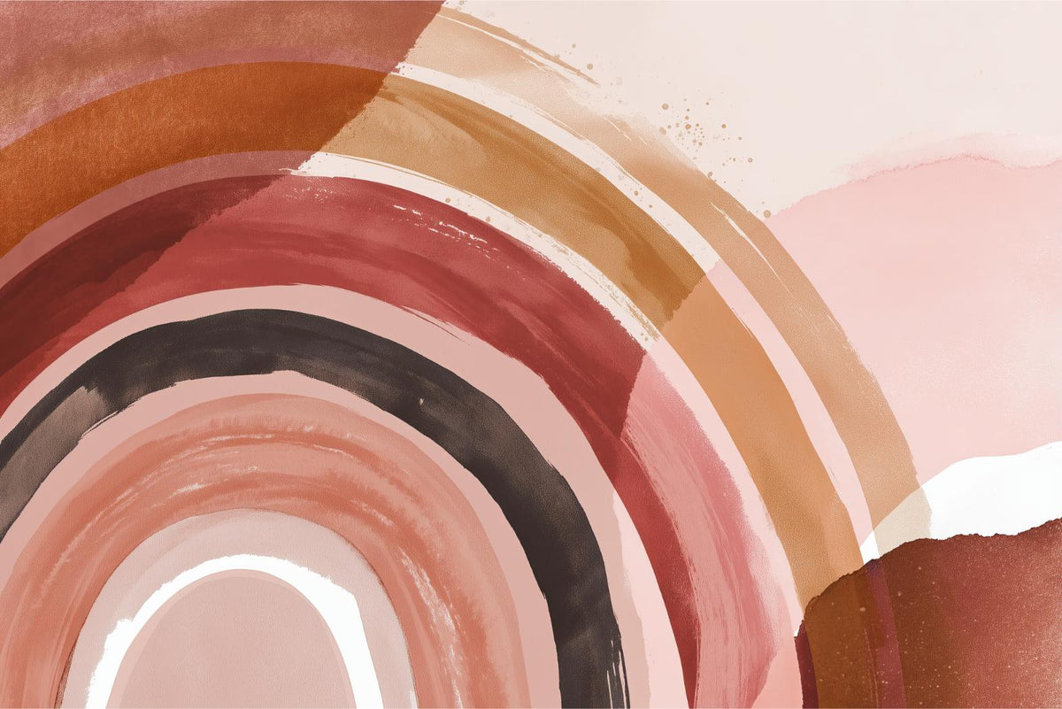 Terracotta Ripple Waves
