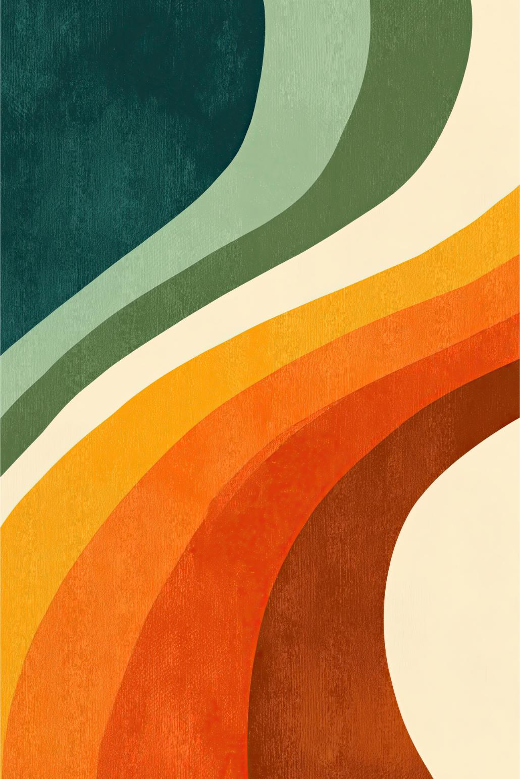 Layered Rainbow Ridge