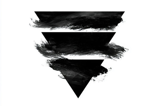 Stacked Ink Triangles