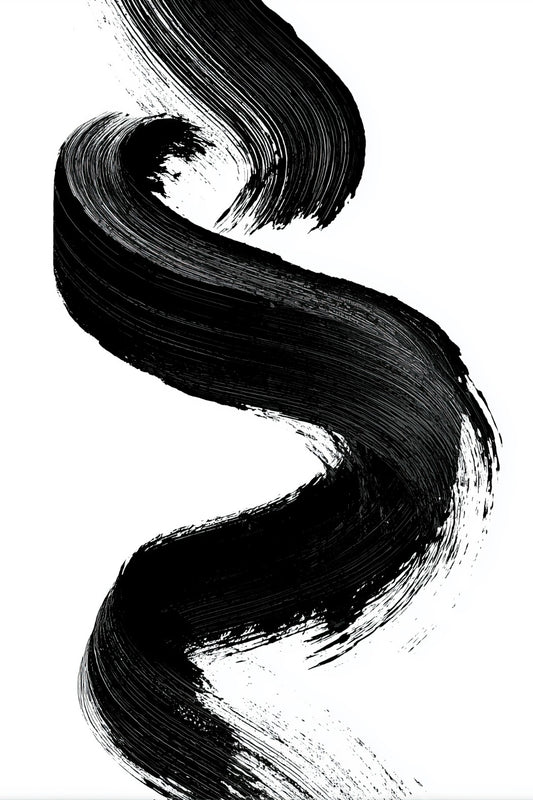 Serpentine Ink Stroke