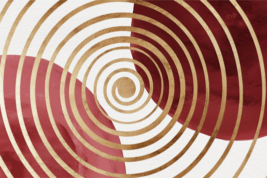 Radiating Spiral Halves
