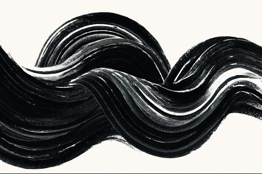 Woven Ink Waves