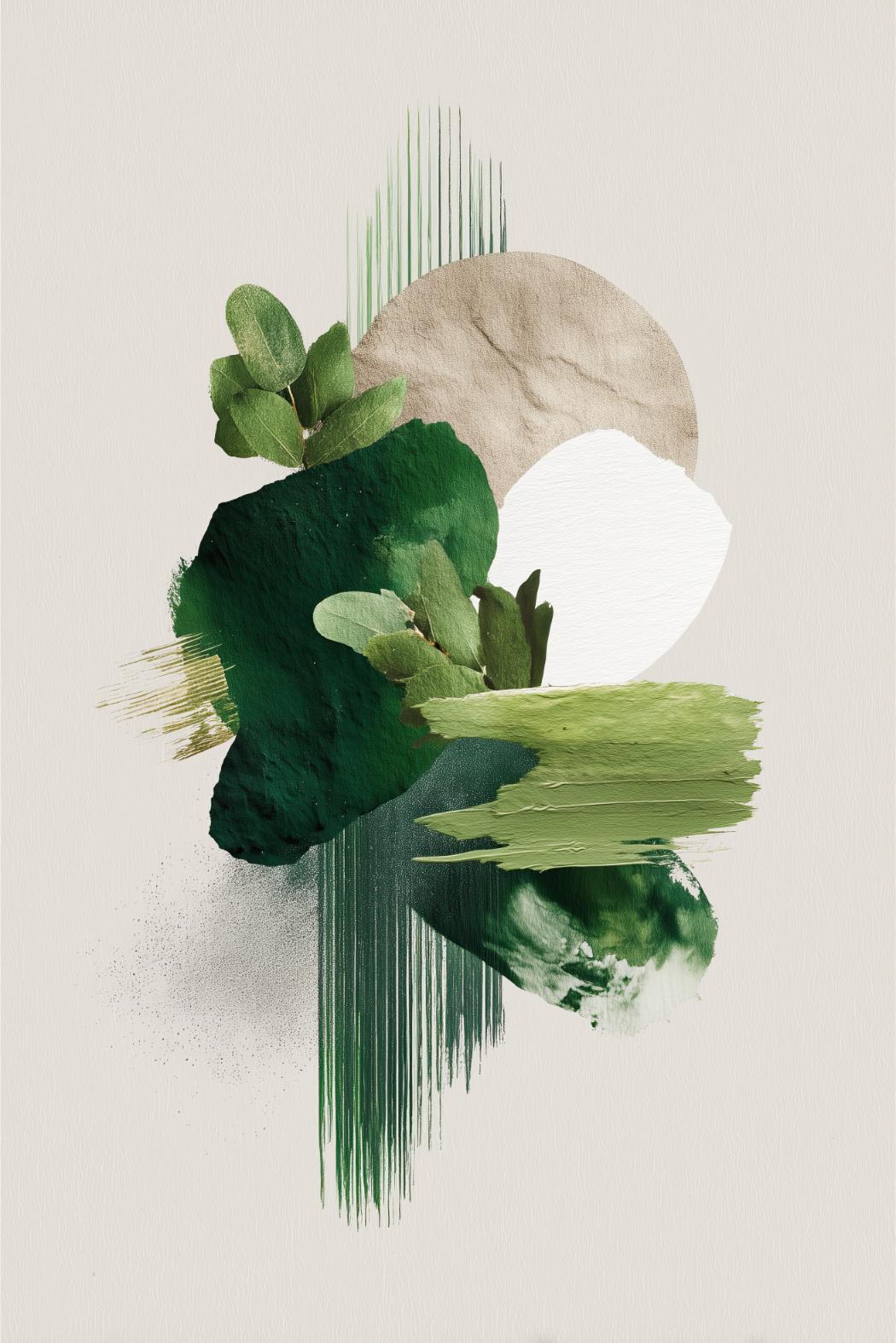 Succulent Stone Cluster