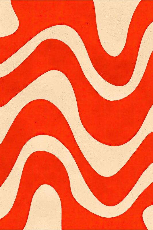 Crimson Groove Waves