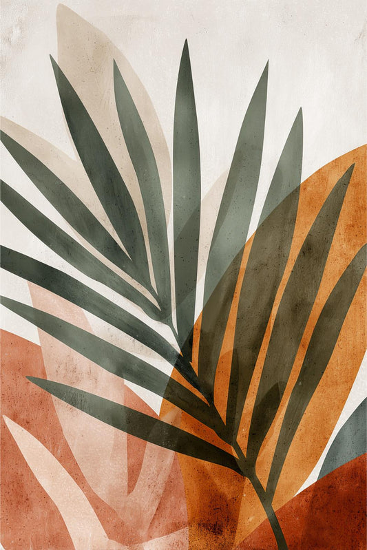 Palm Frond Watercolor