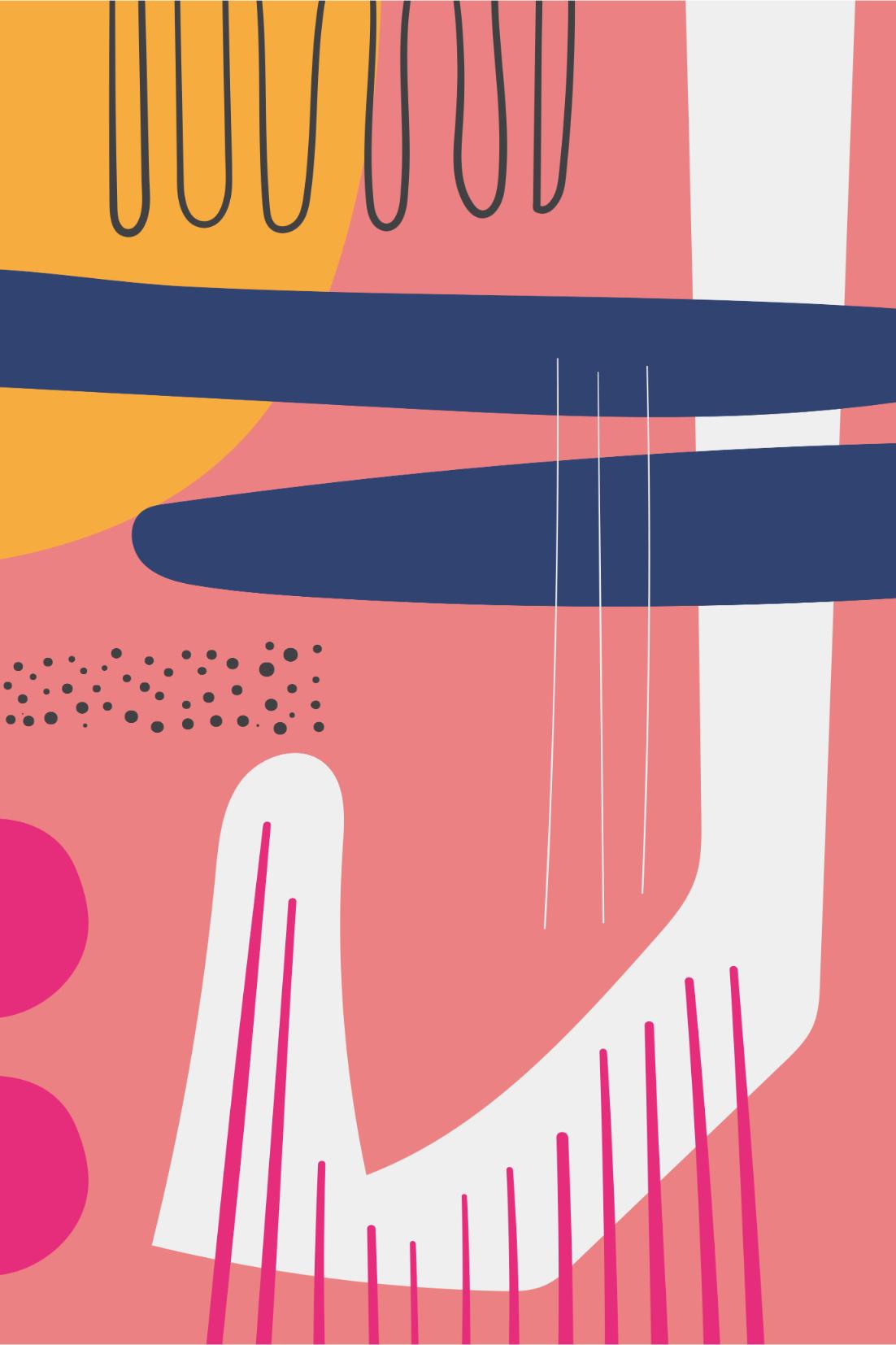 Bold Geometric Collage