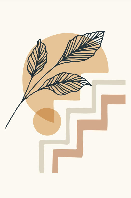 Feather and Stair Study