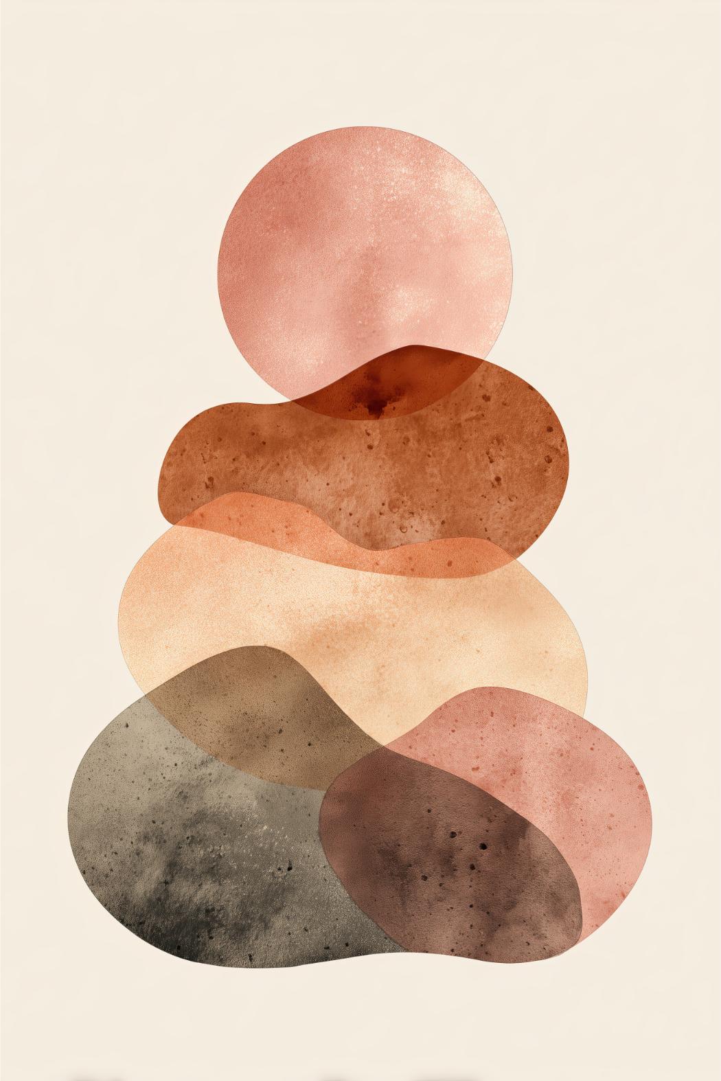 Blush Balanced Stones No2