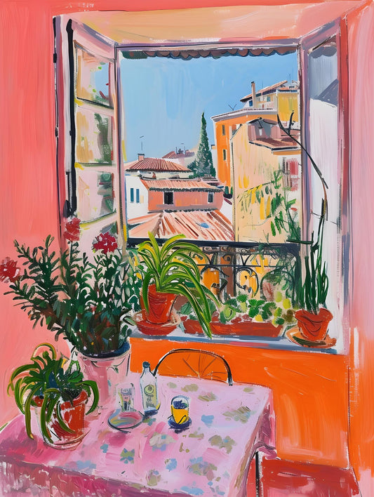 Window onto the Old Town