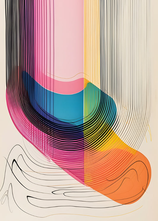 Rainbow Ribbon Flow