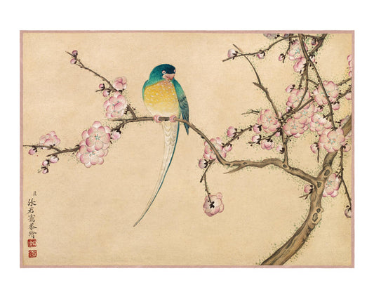 Bird on Plum Blossom Branch