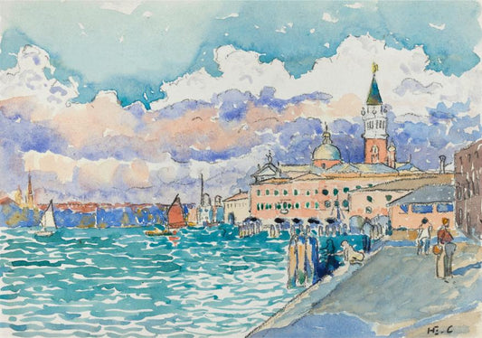 Watercolor Harbor
