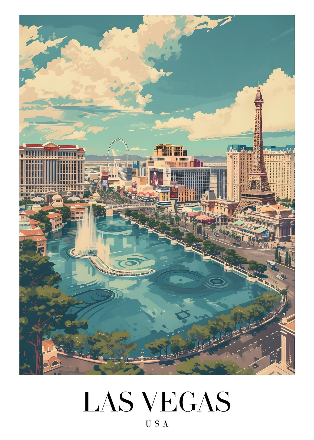 Las Vegas Fountains, USA