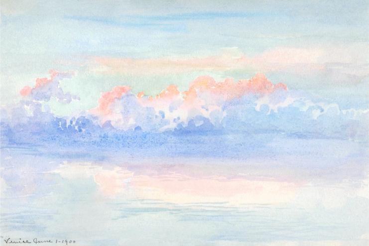 Peach Cloud Sunrise