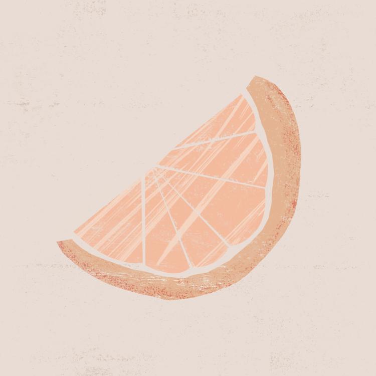 Orange Wedge