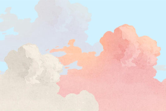 Pink and Blue Clouds