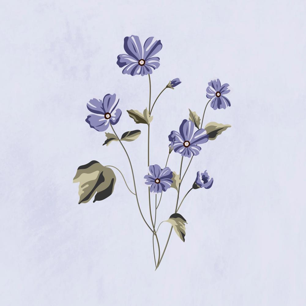 Lilac Wildflower Bouquet