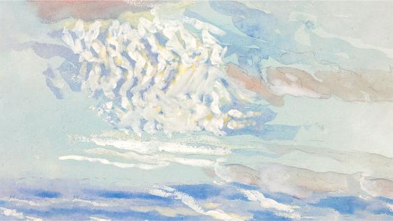 Rippling Sky and Sea