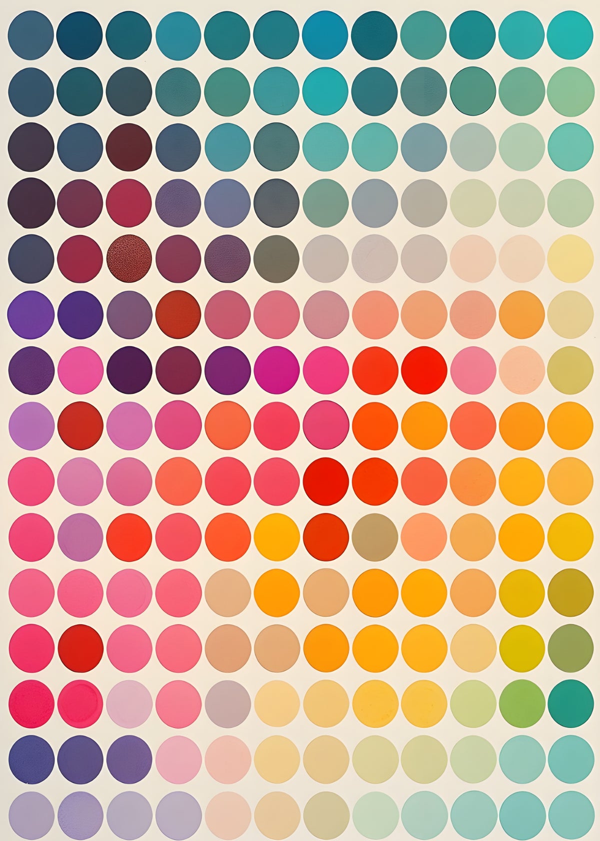 Color Dot Grid