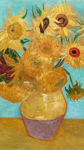 Sunflowers in a Vase
