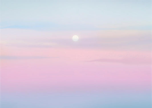 Pastel Moonrise