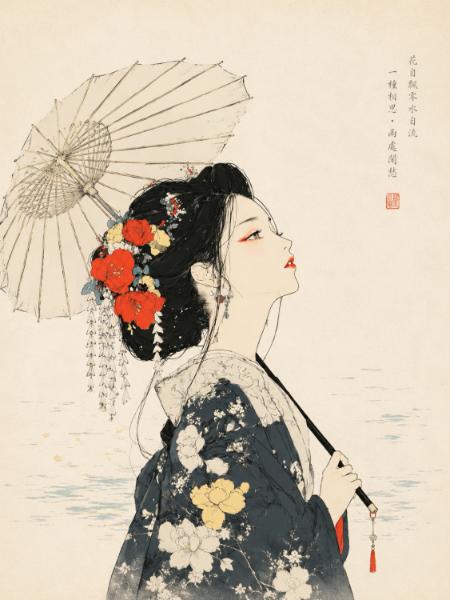 Parasol Portrait