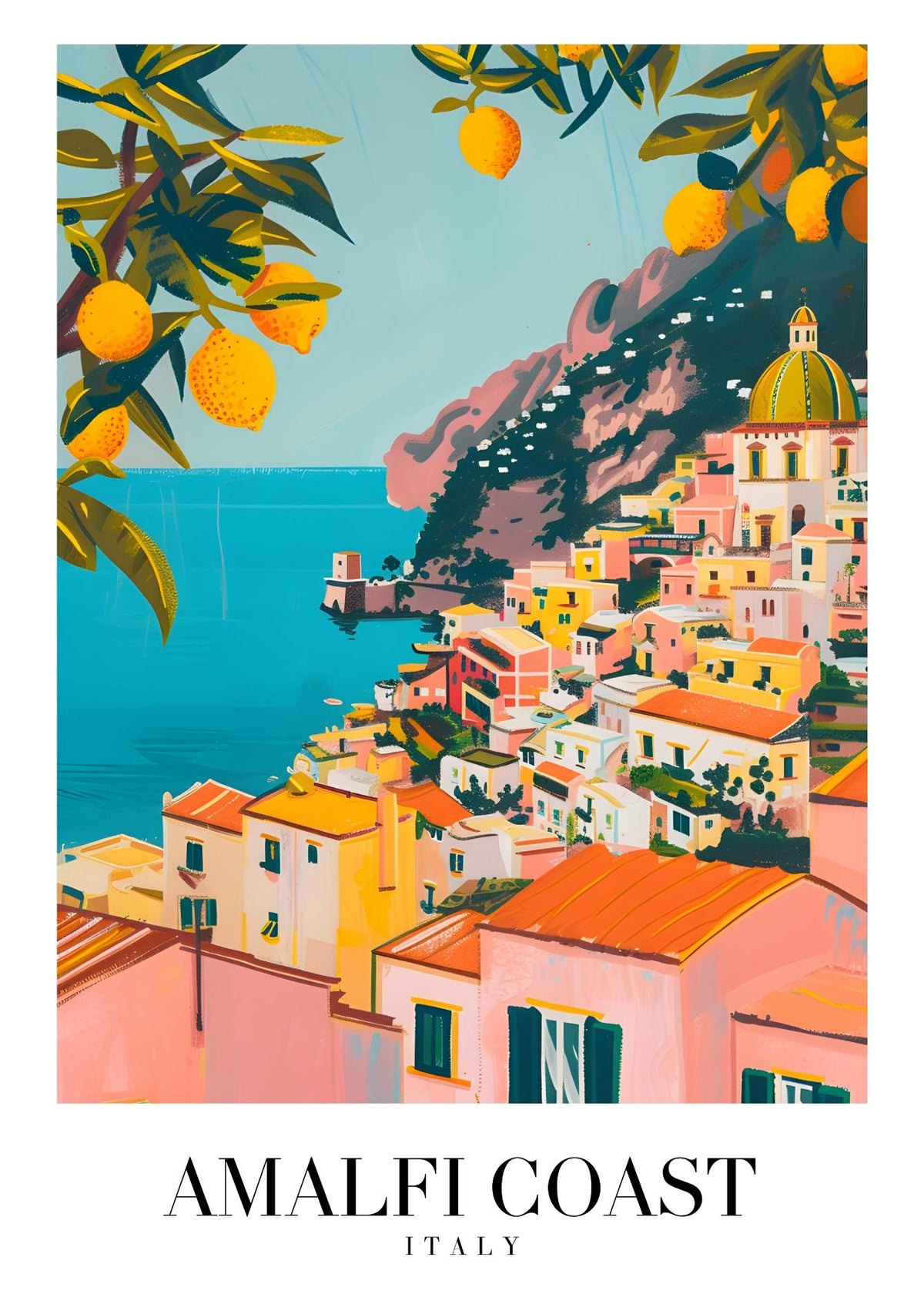 Amalfikust, Italië