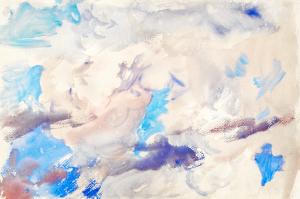 Watercolor Cloud Brushwork