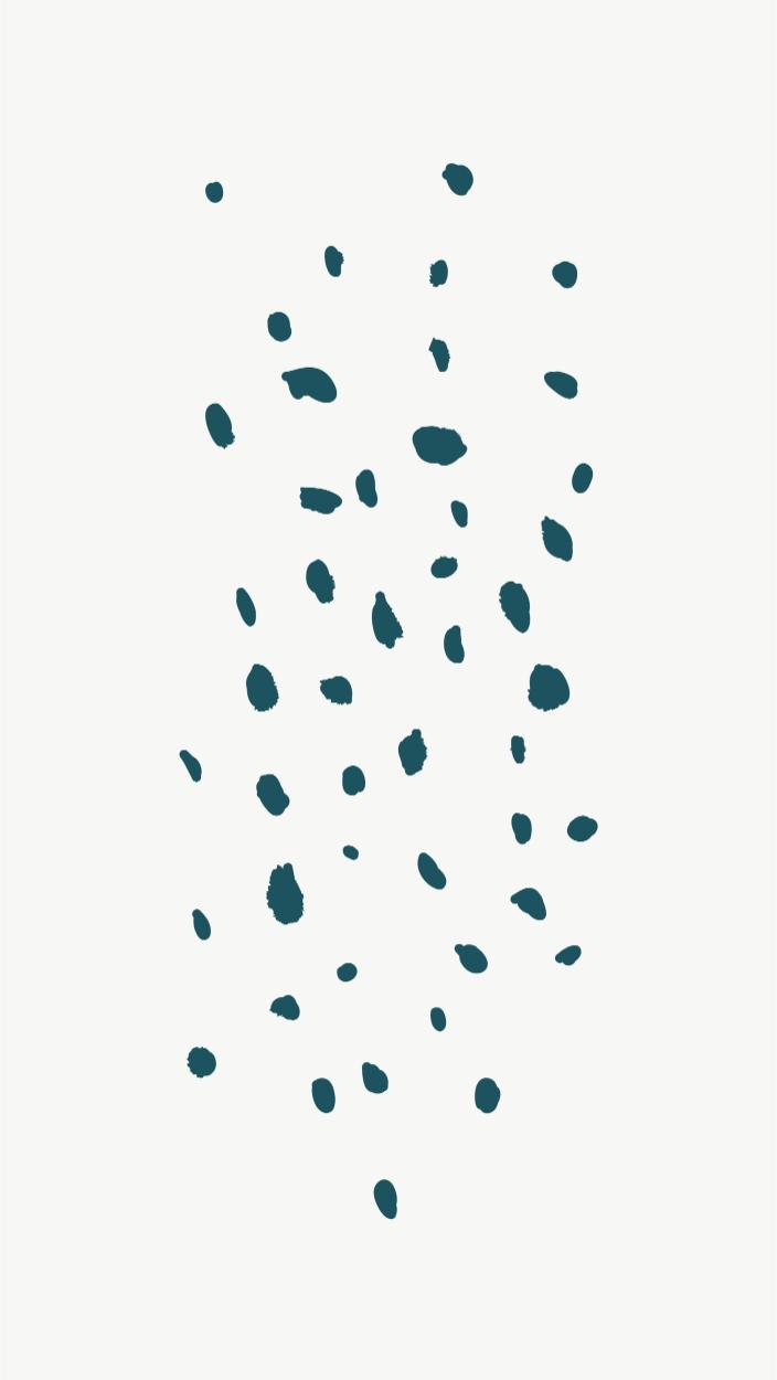 Teal Speckles