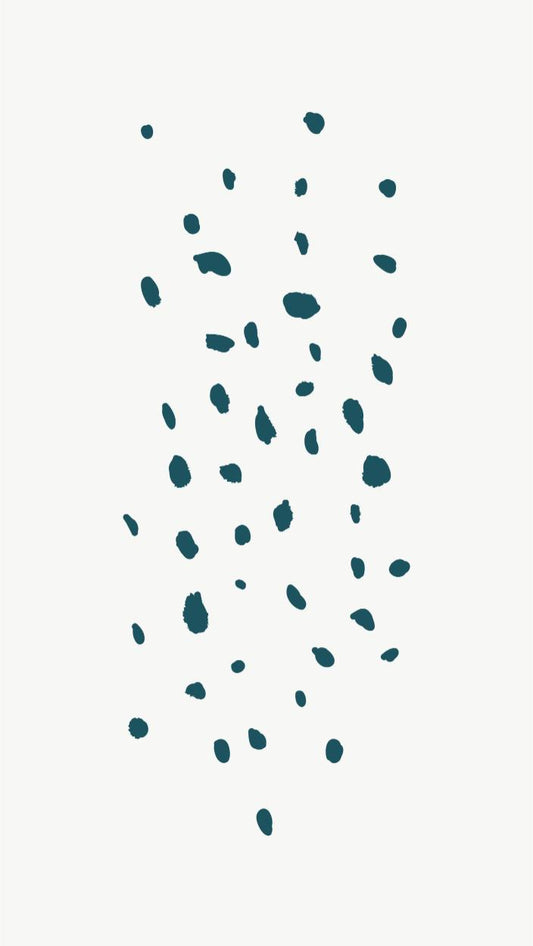 Teal Speckles