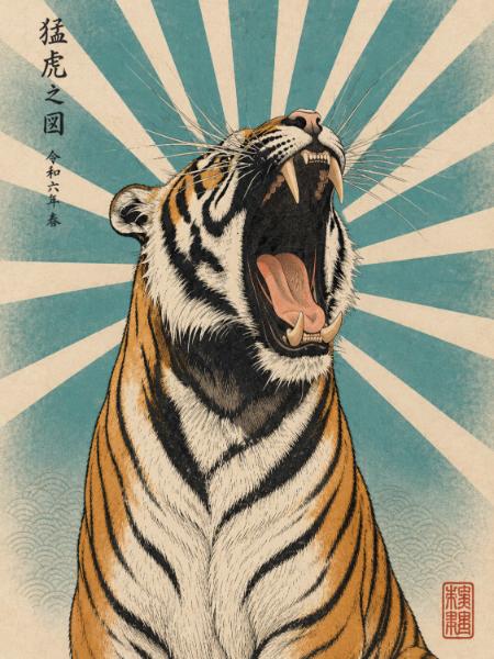 Roaring Tiger Sunburst