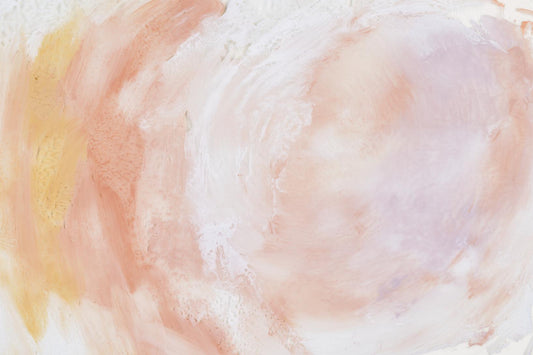 Peach Watercolor Wash