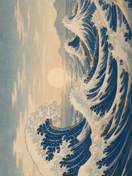 Great Wave at Dusk