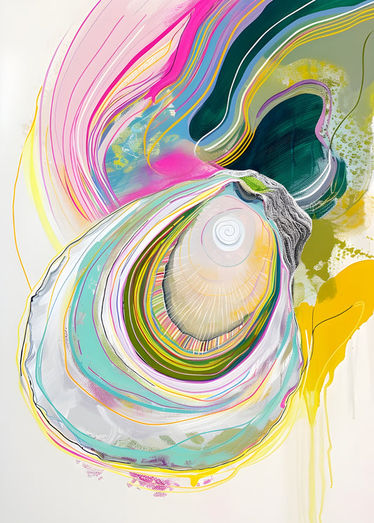 Swirling Shell Abstract